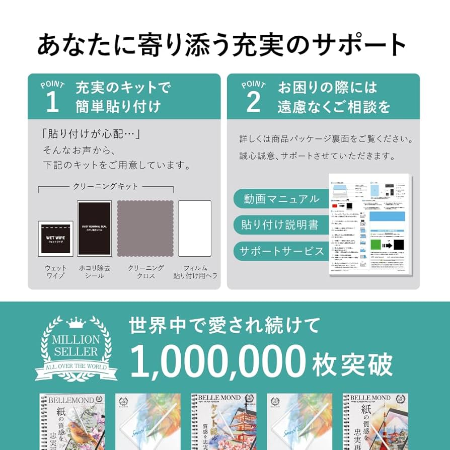ワコム　Wacom Cintiq16 FHD　液晶タブレット　保護フィルム２枚付 Amazon | Wacom Cintiq 16 (DTK1660K1D / DTK1660K0D) 用 日本製